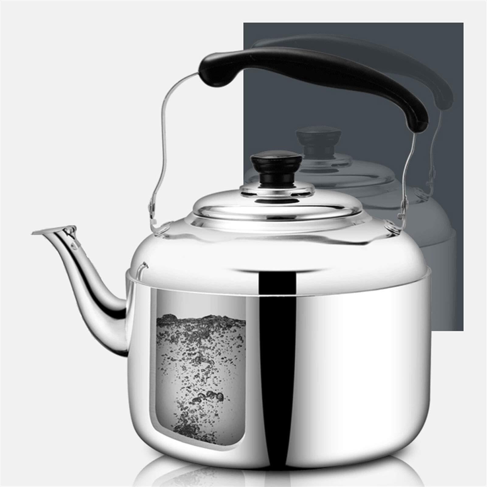 hervidor esmaltado, Acero inoxidable 304 ergonómico, calentamiento rápido, 2, 5 a(4L)