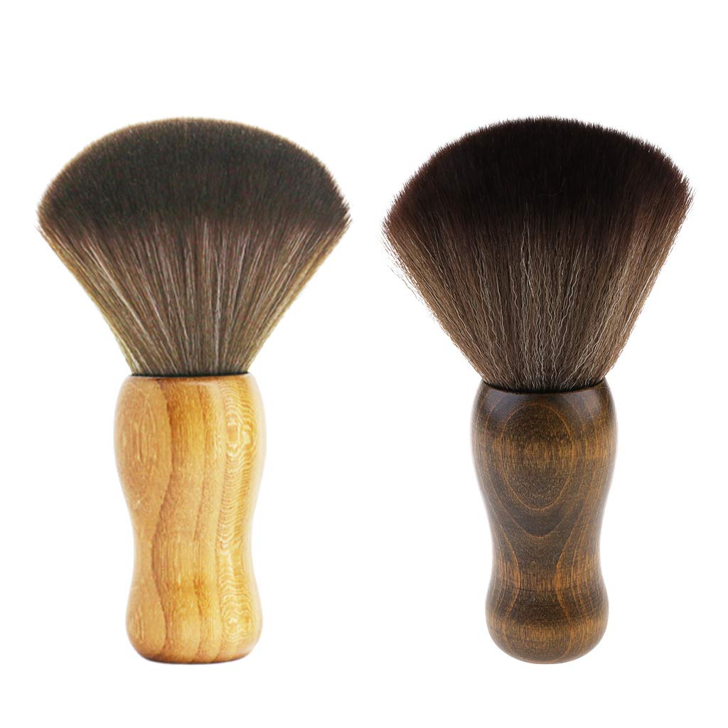 Brosse de nettoyage avec poignée en bois pour disques vinyles LP