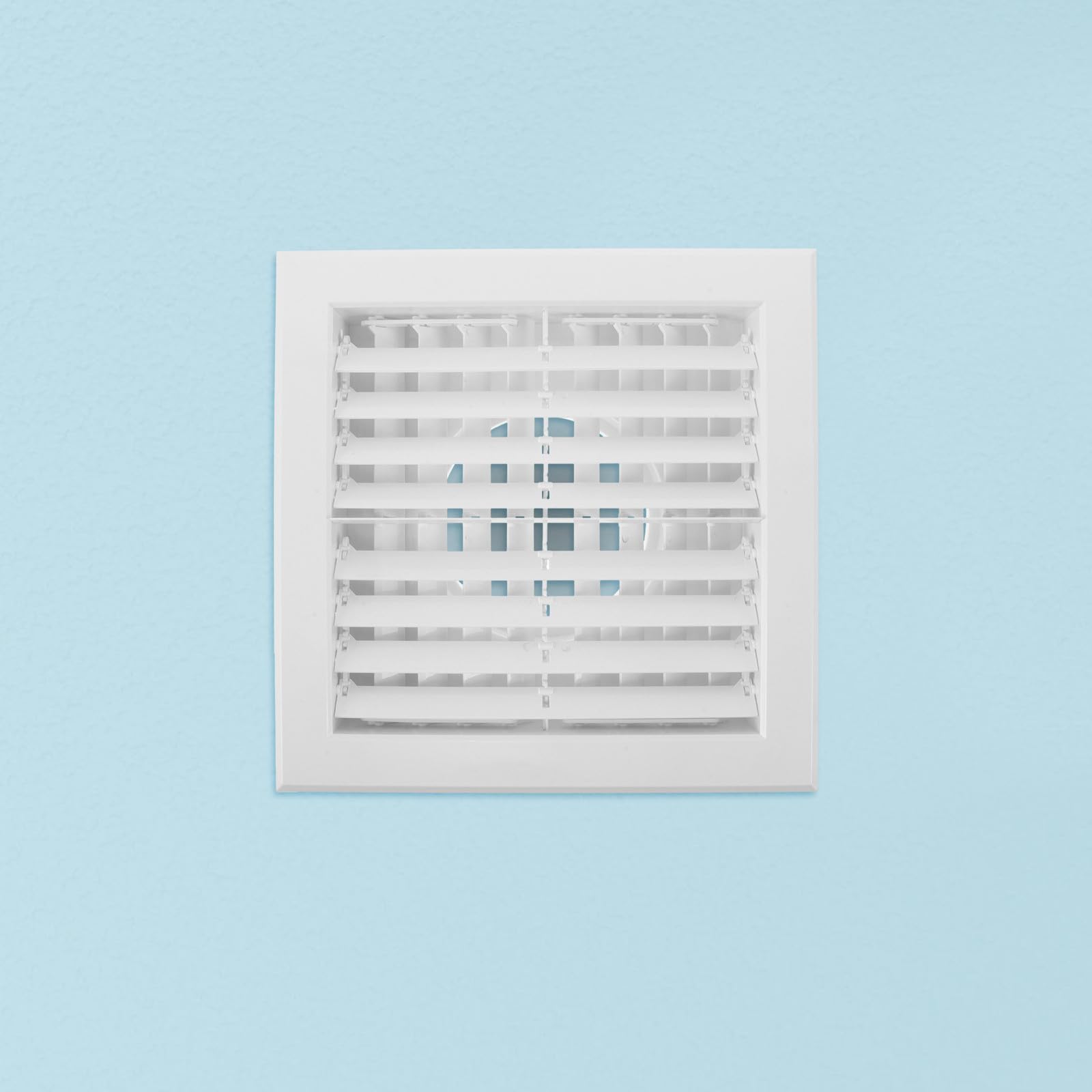 Griglia di Ventilazione per Condizionatore in Abs Design a Doppio Strato e Struttura Tondo-quadrata, per Creare Un'atmosfera Estiva Stile Moderno