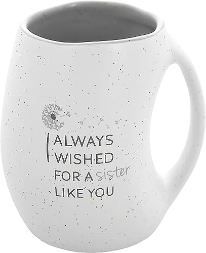 Pavilion - I Always Wished For A Sister Like You - Taza de café grande de 16 onzas - Taza de café calentadora de manos, taza para calentar las