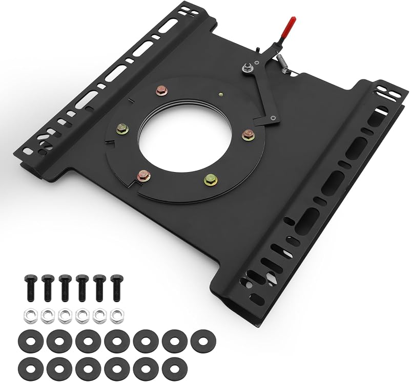 Base giratória de banco dianteiro direito CCNLHZM FTP004 para Ford Transit 150, 250 e 350 – 1 unidade