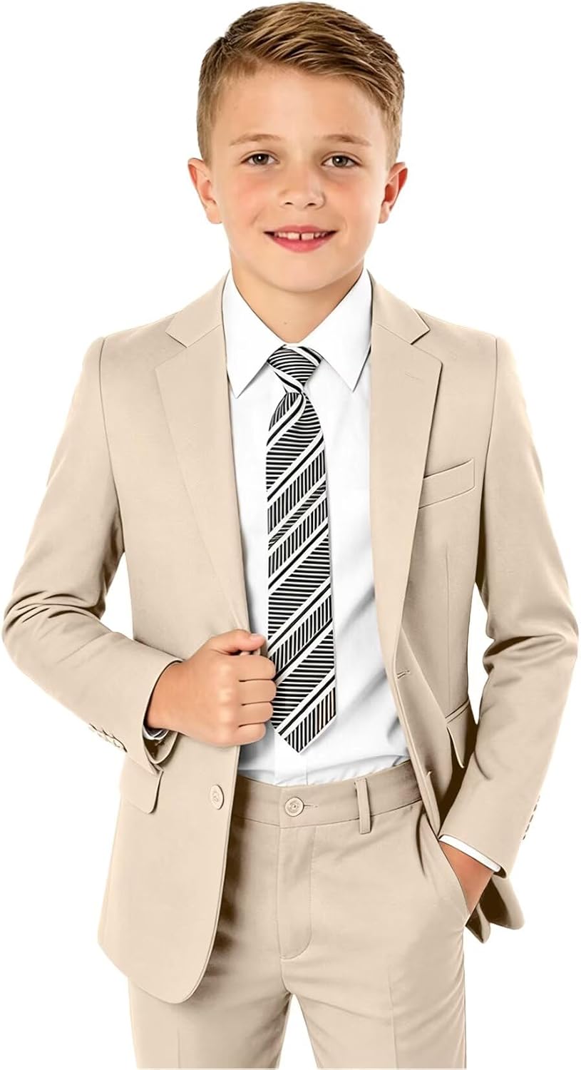 Kids Suits for Boys Summer Dress Clothes Toddler Boy Tuxedo Wedding Outfit