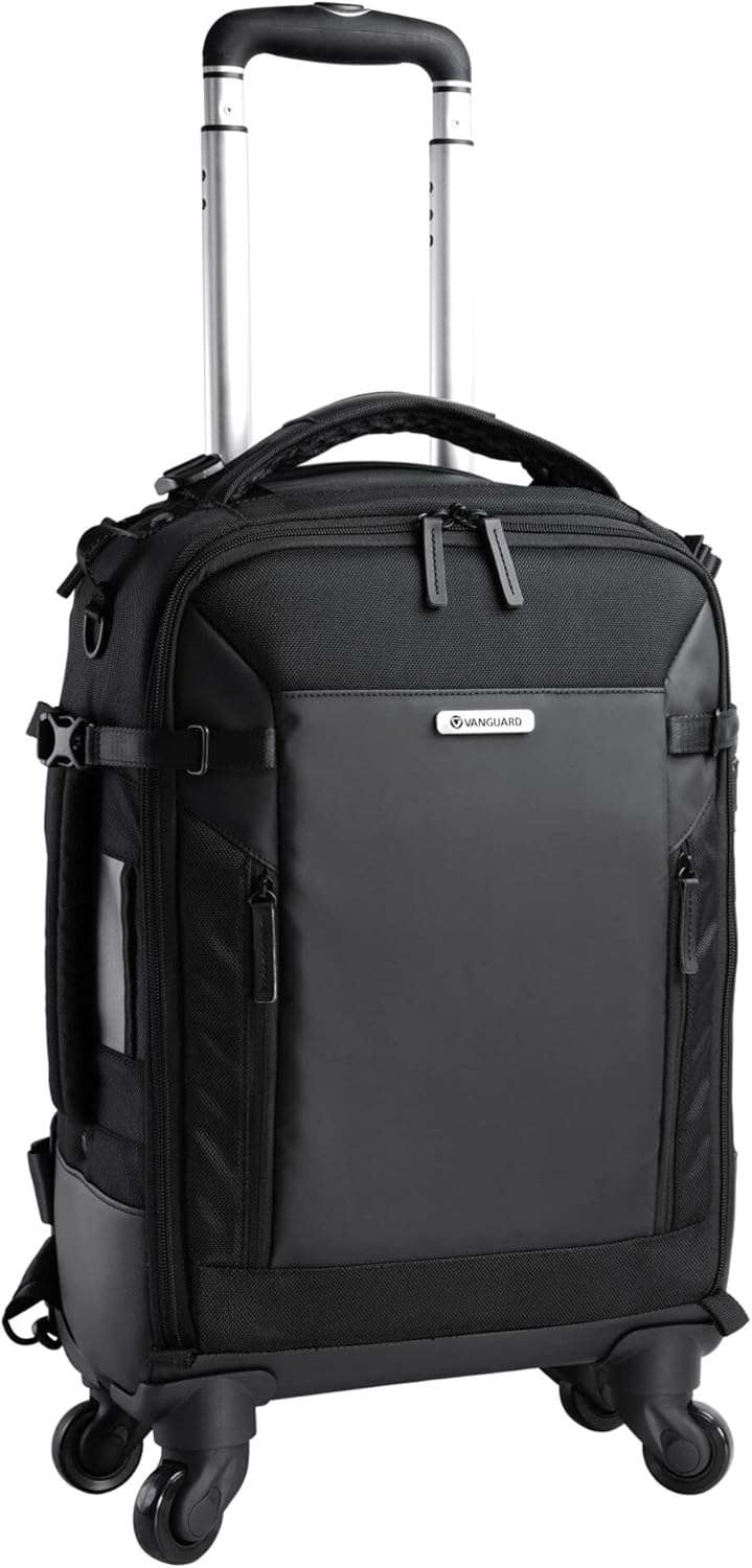 Vanguard VEO Select 55BT 4-Wheel Roller/Backpack - Black