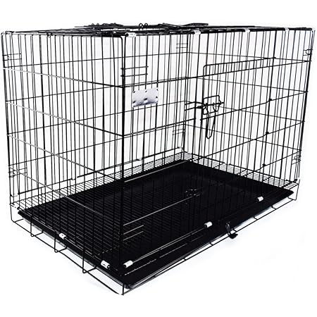 Amazon ペットケージ 犬 ゲージ Xl ペット サークルトレー付 網すのこ 折りたたみ式 すのこ 屋根付き 小型犬 中型犬 大型犬 ペット 幅91 奥行57 黒ブラック gl glint ケージ 通販 Amazon ペットケージ 犬 ゲージ Xl ペット サークルトレー付 網すのこ 折りたたみ式 すのこ 屋根付き 小型犬 中型犬 大型犬 ペット 幅91 奥行57 黒ブラック gl glint ケージ 通販