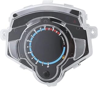 Motorbike Digital Speedometer 12V Motorcycle Instrument LCD Digital Odometer Speedometer Fuel Gauge Universal for 2,4 Cylinders 14000RPM Tachometer