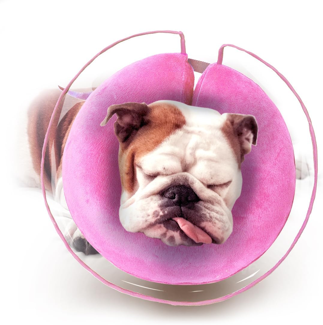 Zeaxuie Soft Inflatable Dog Cone Collar for Dogs After