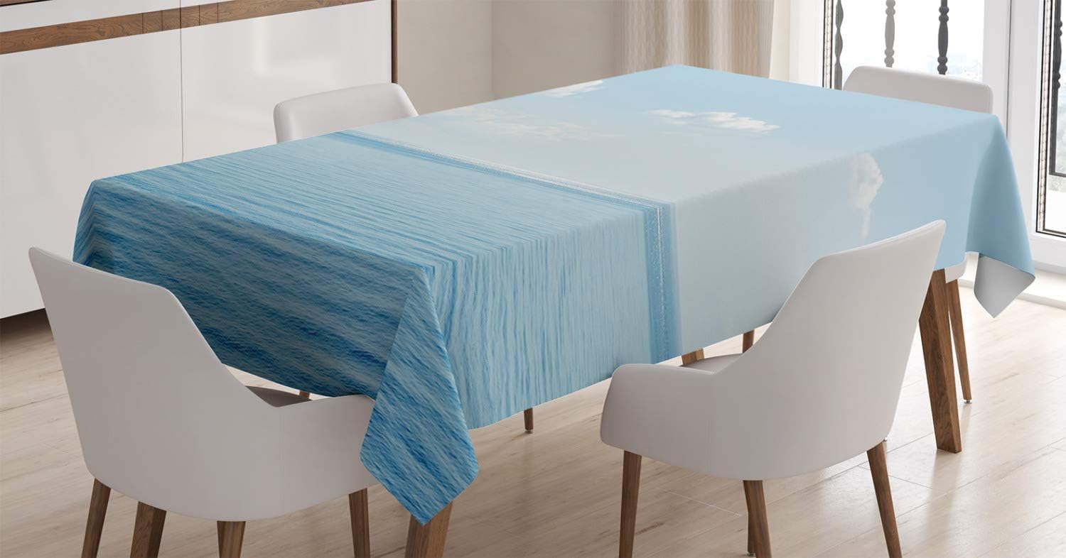 Nappe Rectangulaire 150x300 Tissu Polyester Anti-Taches Extérieur