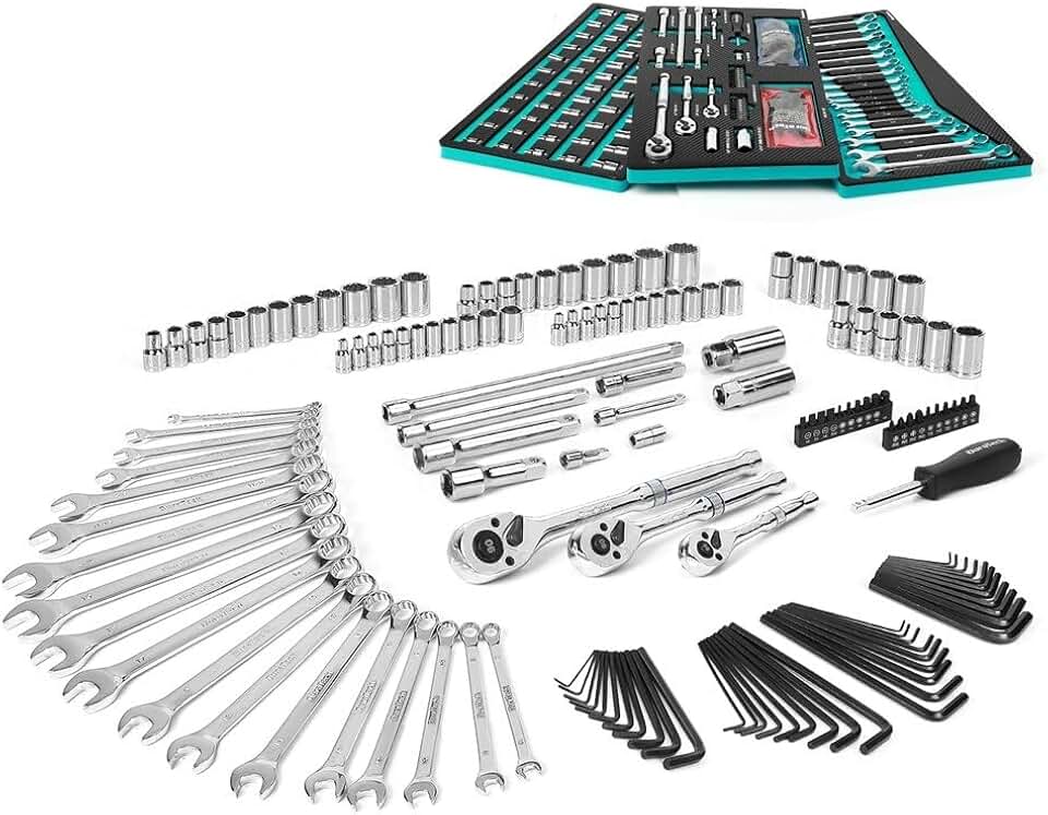 Hand Tool Sets 149 Piece Mechanic Socket Wrench Set