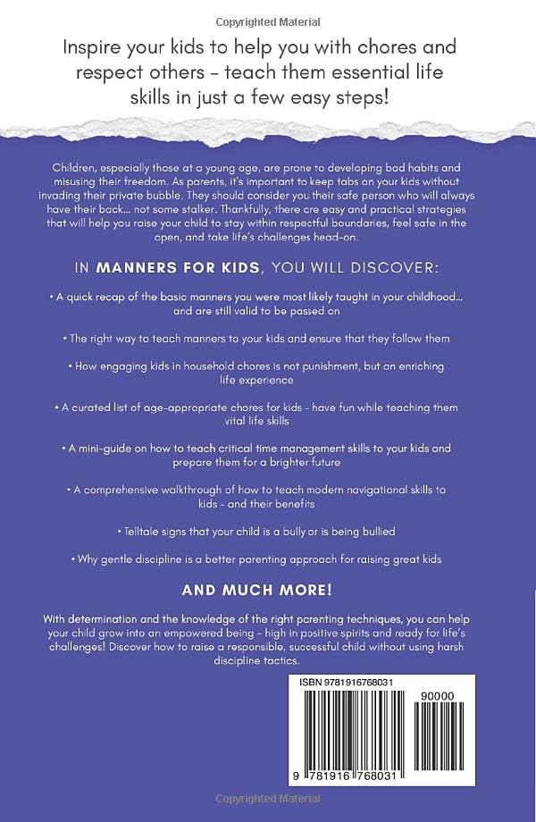 Vista 2 de Manners For Kids Essential Life Skills To Teach Our Kids (Things We Need To Do)