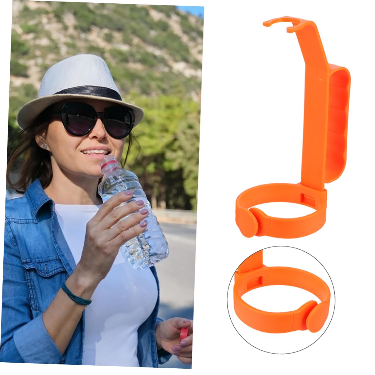 ABOOFAN 5St -Griff flaschenhalter Sprite Getränke -Gießgriff aus Kunststoff Griff Soda- -Trinkflasche -Flaschengriff Softdrink-Flaschenträger mit sicherem Halt Plastik