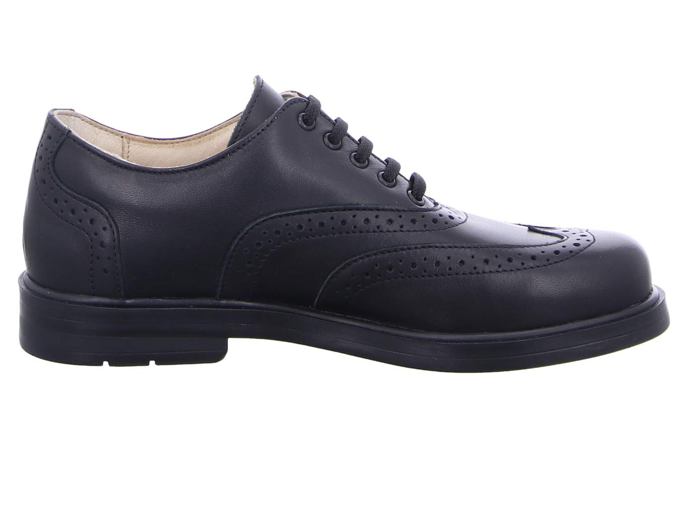 Däumling 700031-M-70 - Sandalias de Vestir de Piel para niño Negro Clipper Schwarz, Color Negro, Talla 35
