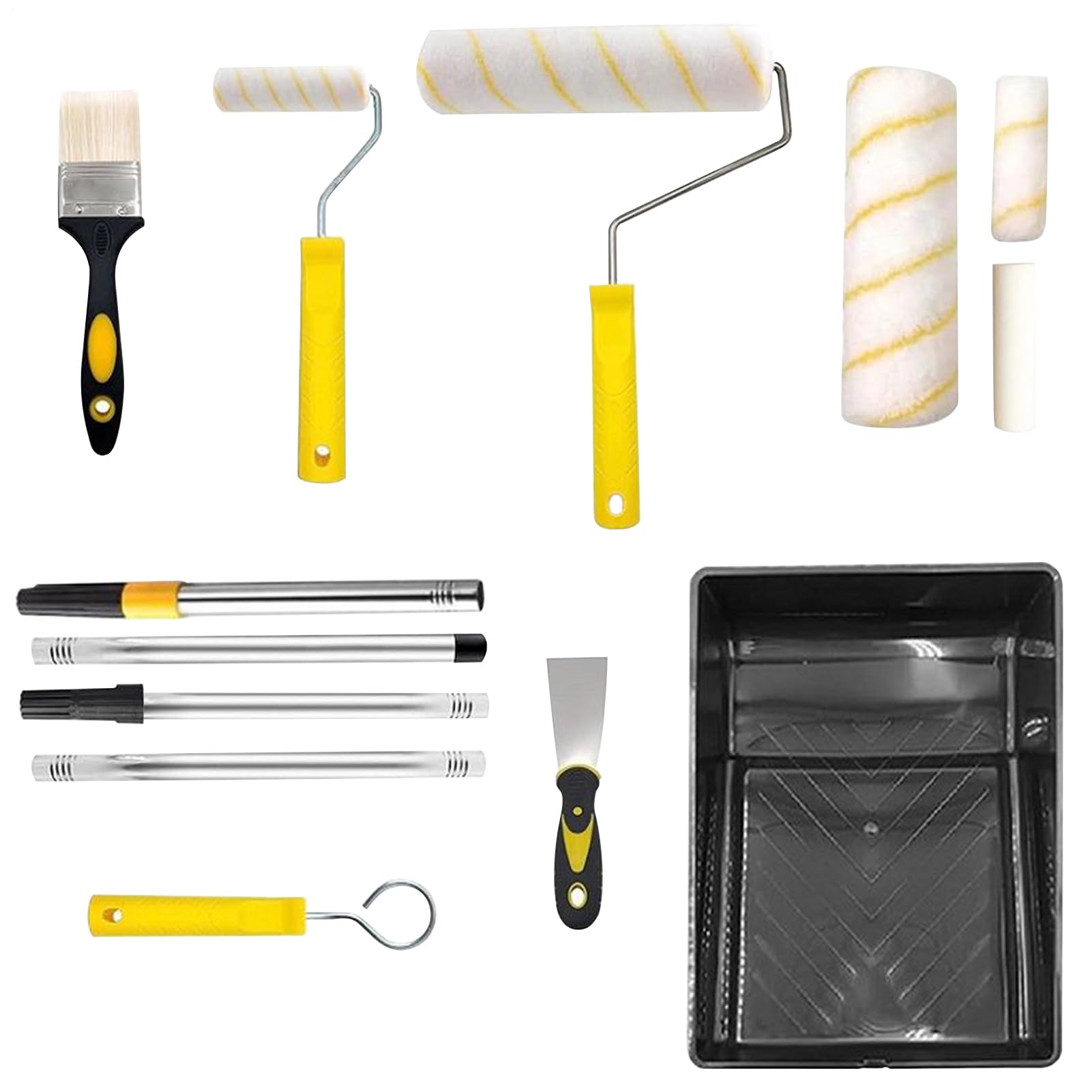 Kit Rouleau à Peinture Set de Rouleaux pour Peinture