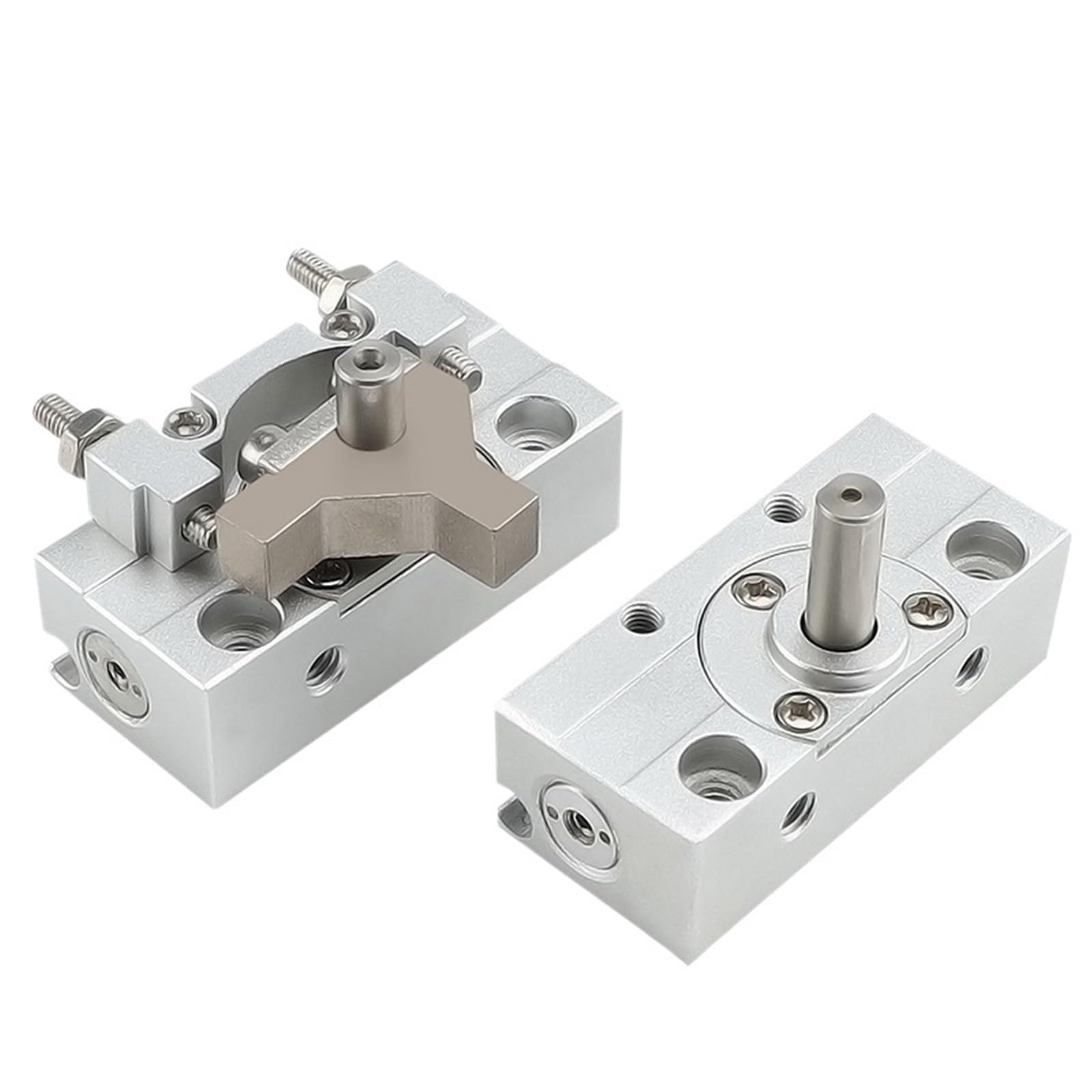 Vérin rotatif à installation libre CRJB05X90E compact à crémaillère