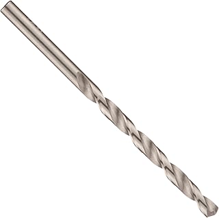 Chicago Latrobe 46615 550 Cobalt Steel Jobber Length Drill Bit, Gold Oxide Coated, Round Shank, 135 Degree Split Point, 15/64