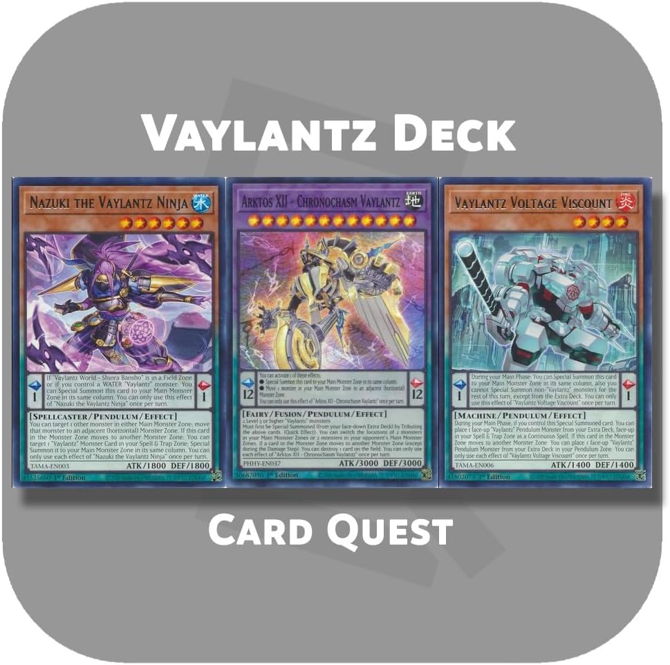 Complete Custom Deck for Yu-Gi-Oh! - Vaylantz Pendulum Fusion Deck