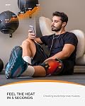 CooCoCo 5000mAh Cordless Knee Massager with Heat & Vibration, Knee Support Massager with LED Screen, Heated Knee Brace with 5 Heat Levels, 5 Vibration Modes, Gifts Idea for Dad Mens Him Women Mom Wife