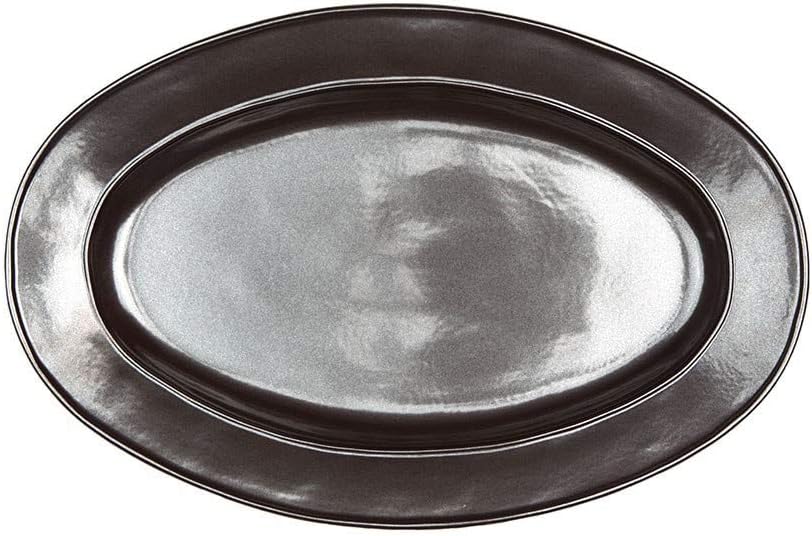 Juliska Pewter Stoneware 15" Oval Platter