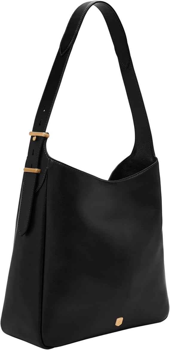 Fossil Women's Dillon Leather Hobo Bag, Purse for Women