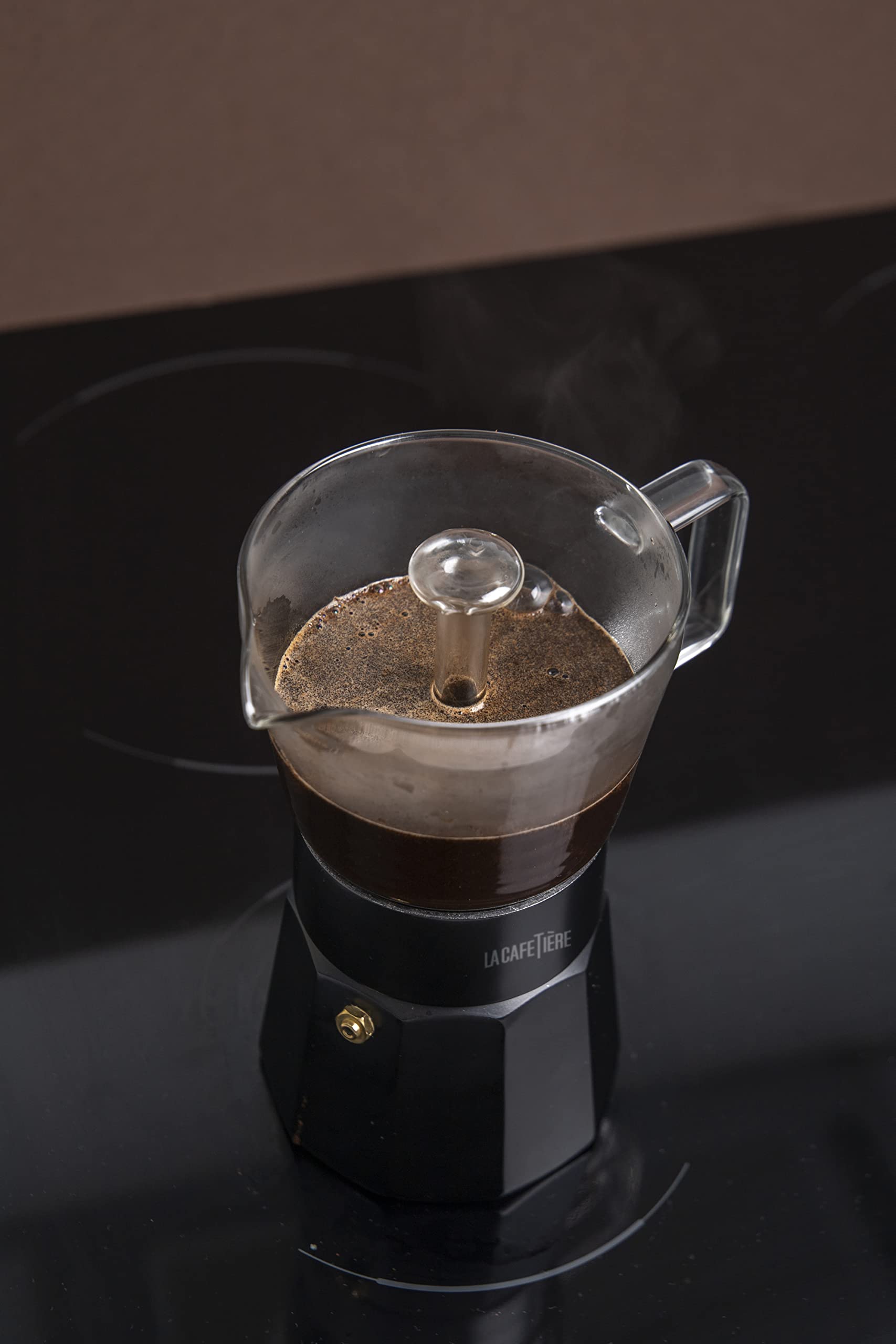 La Cafetière Verona Macchina per Caffè Espresso in Vetro, 6 Tazze, in Confezione Regalo