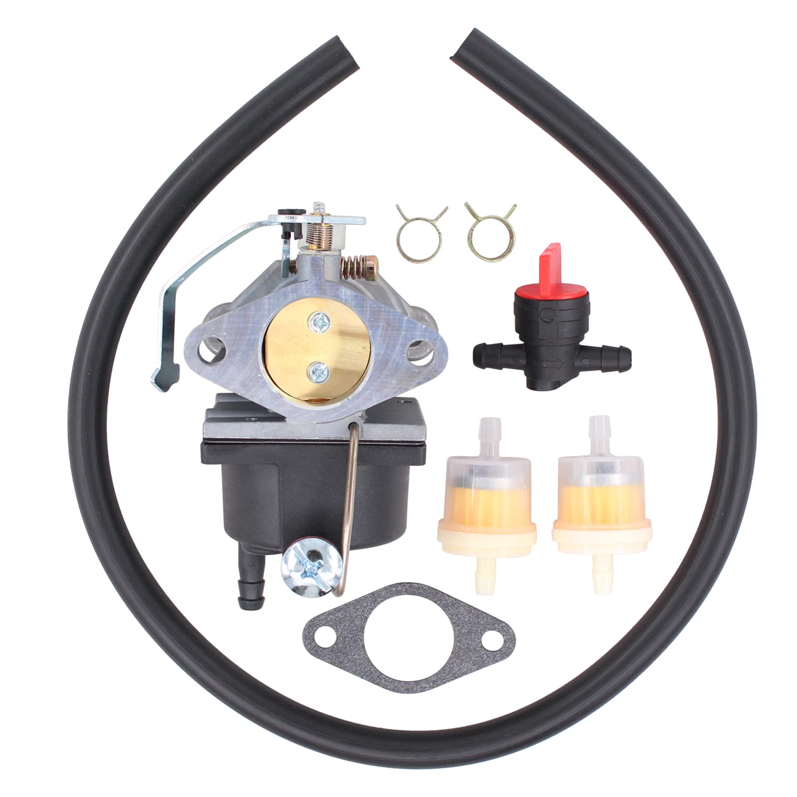 ApplianParCarb Carburetor Kit for Coleman Powermate 6875 Generator with 11HP Tecumseh Engine