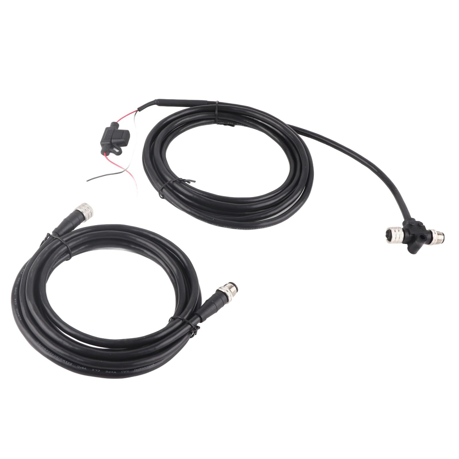 Acouto Bootszubehör für NMEA2000 Starter Kit T-Stecker Stromkabel M FEM Widerstand 3 Port A IP67 für Netzwerke Boot Yacht Ersatzteile Boot Yacht für NMEA2000 Starter Kit für NMEA