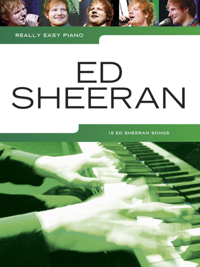 Really Easy Piano Ed Sheeran Book