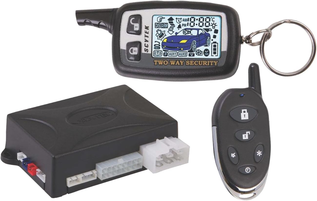 Scytek ASTRA 4000RS-2W-1 Remote Start 2-way Car Alarm with 2 Remotes