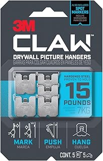 3M Claw 5PK 15LB Hanger -3PH15M-5ES