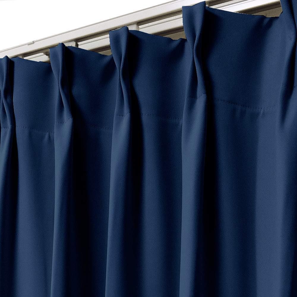 幅150cm丈180cm×2枚 カーテン ネイビー 紺 遮光カーテン 幅150cm丈180cm