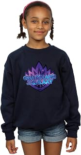 Marvel Girls Guardians of The Galaxy Vol.3 Purple Shield Sweatshirt