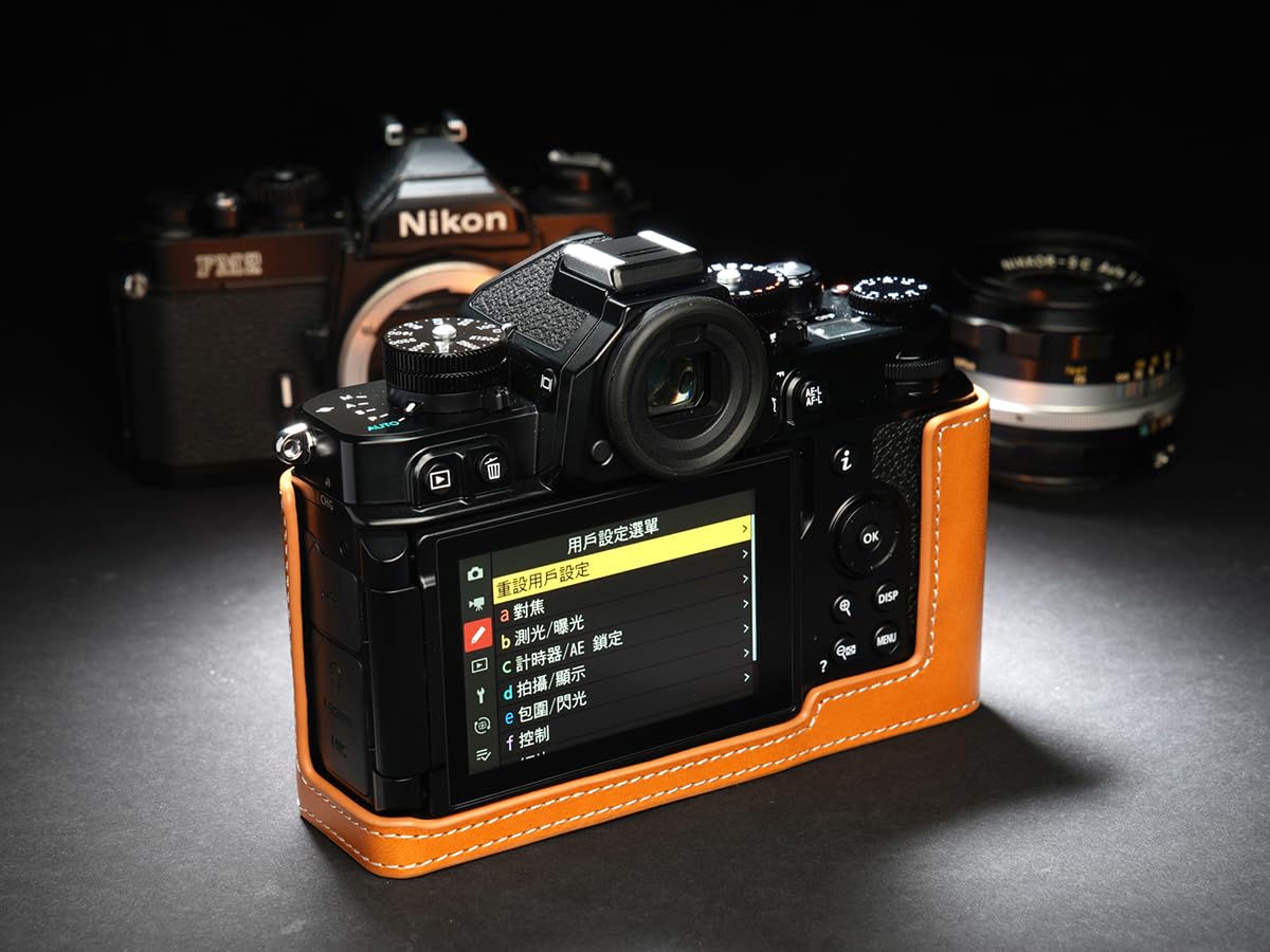 Nikon Zf ボディTP Original ケース付き TP Original Nikon Zf 用 ボディーハーフケース ブラック ［国内