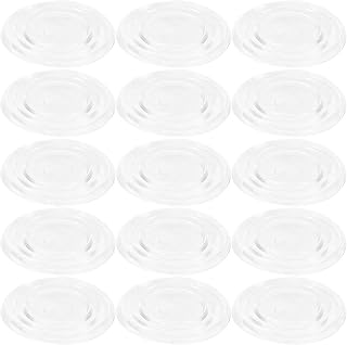 25pcs Silicone Anti Slip Round Bumper Pads for Glass Tables