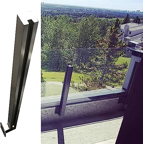Rambarde en verre escalier intérieur et garde-corps inox - 2