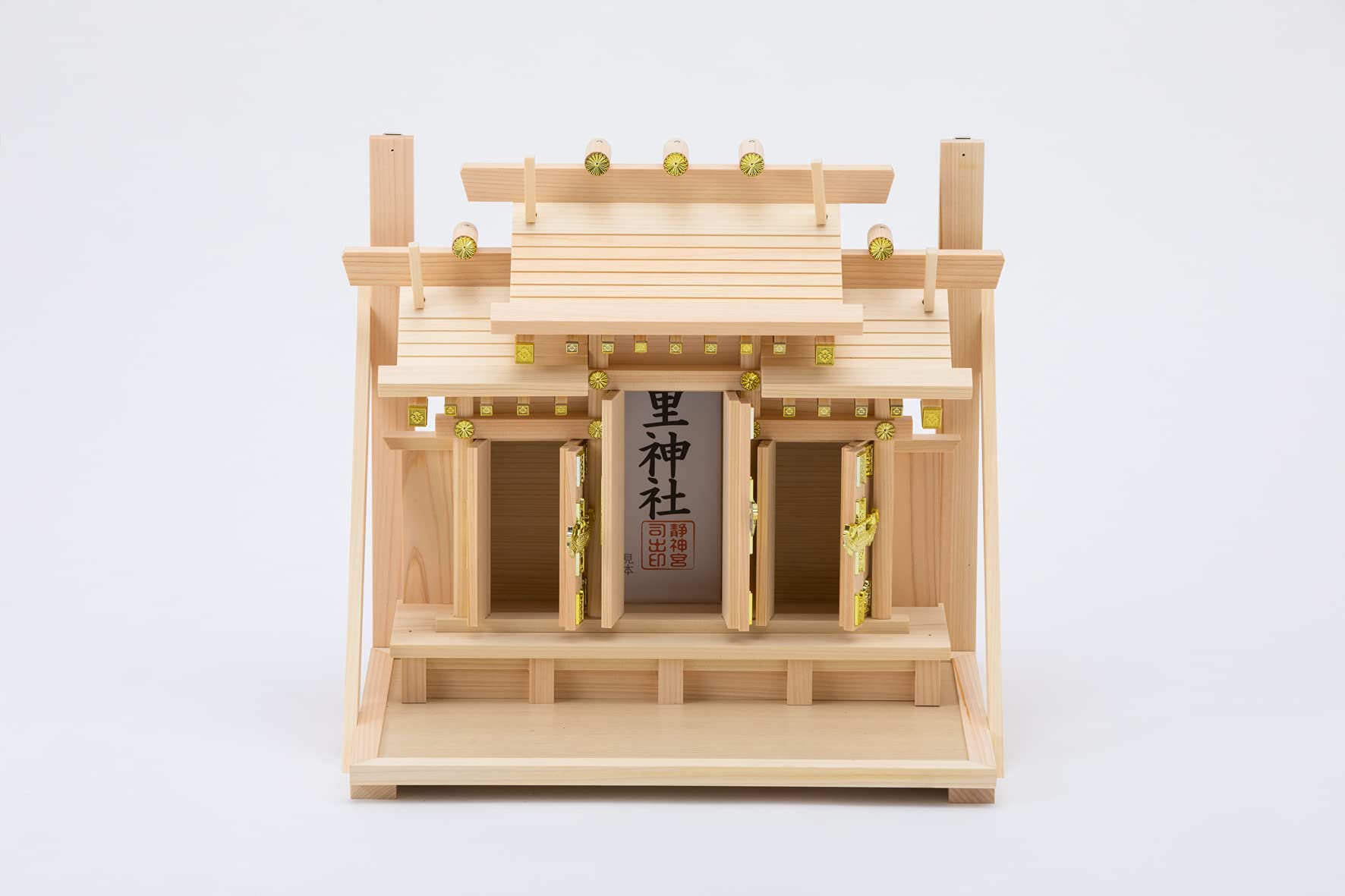 Amazon｜神棚の里 神棚 壁掛け三社 出雲 ナチュラル｜神棚 オンライン通販