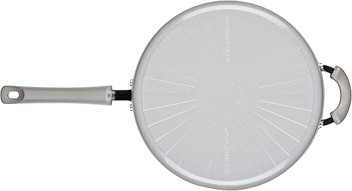 Miniatura 9 de Farberware DuraStrong - Sartén antiadherente con tapa, 4 cuartos de galón, color gris