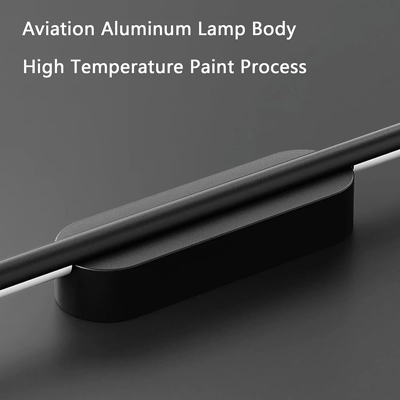 Apliques de pared inalámbricos: luces de pared para interiores con alimentación por batería, LED recargable mediante USB-C y mando a distancia (dorado, 120 cm).
