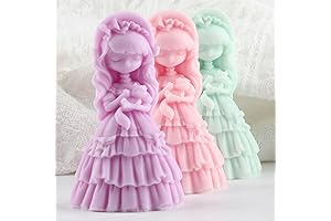 3D Cartoon Little Girls Silicone Mold