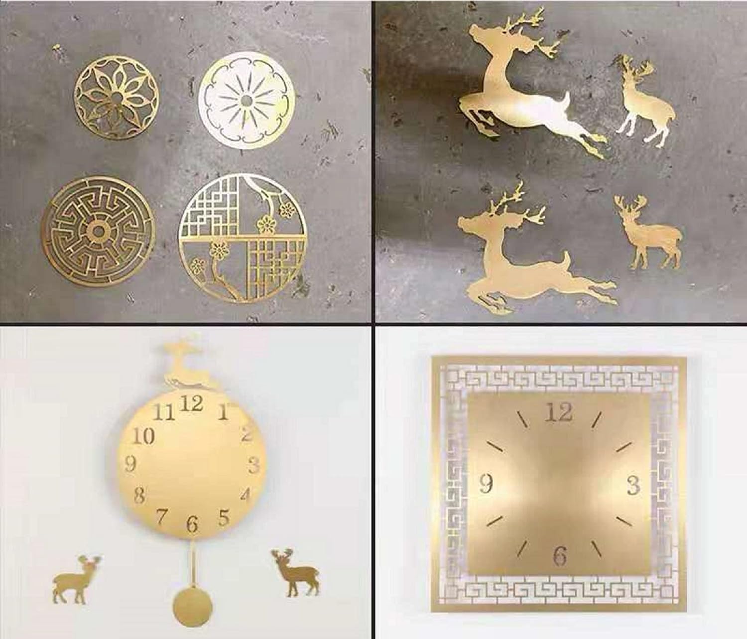 Brass Plate Sheet Thickness 10mm x 100mm x 100mm 1Pcs, Brass Metal Plates Sheets for Crafts DIY Decoration Hobbies from Bopaodao