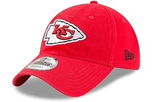 NFL Kansas City Chiefs Core Classic Black Adjustable 9TWENTY Hat Cap