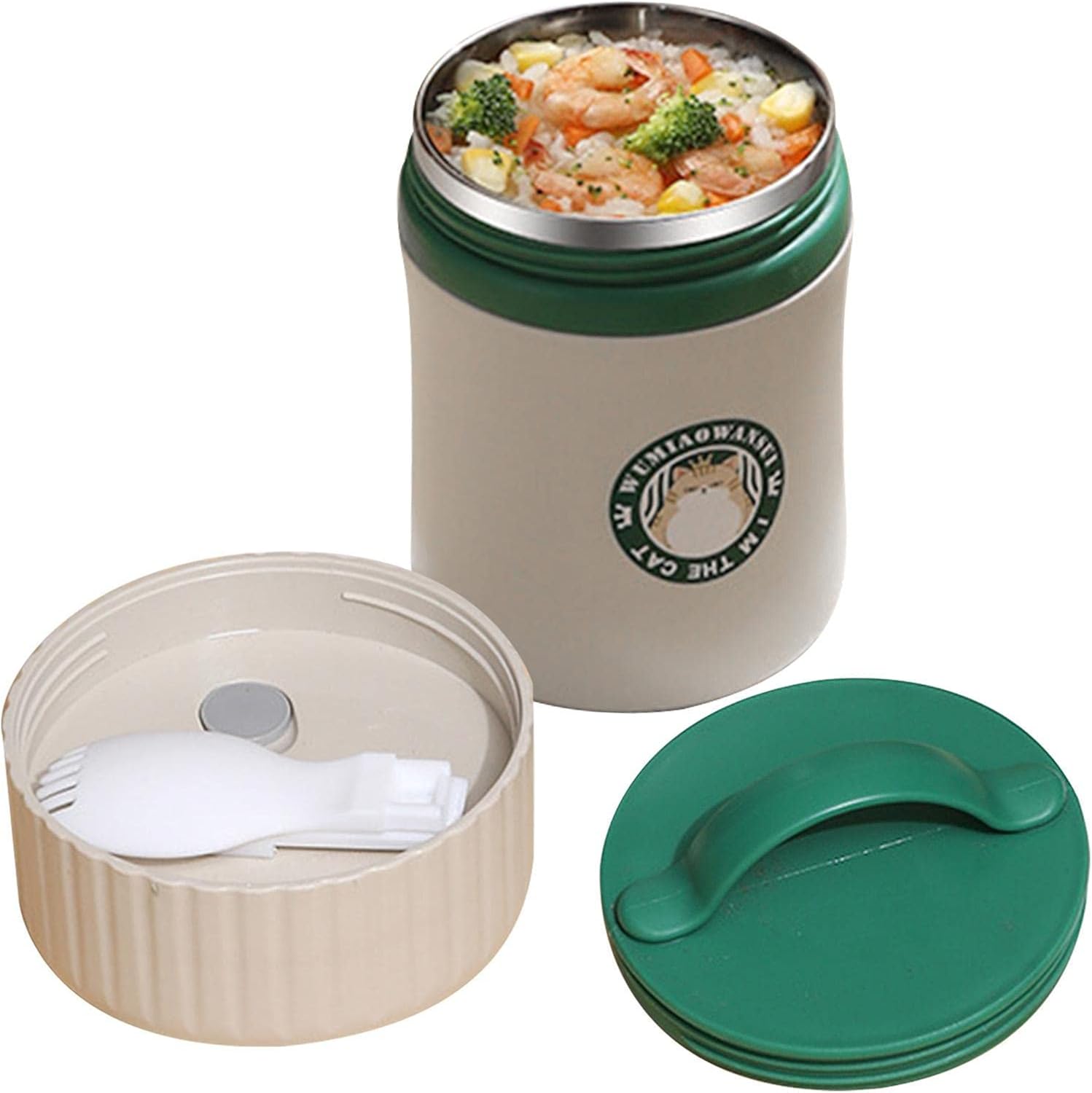 Kids Hot Lunch Containers, Insulated Lunch Containers Hot Food Jar, Wide Mouth Lunch Container