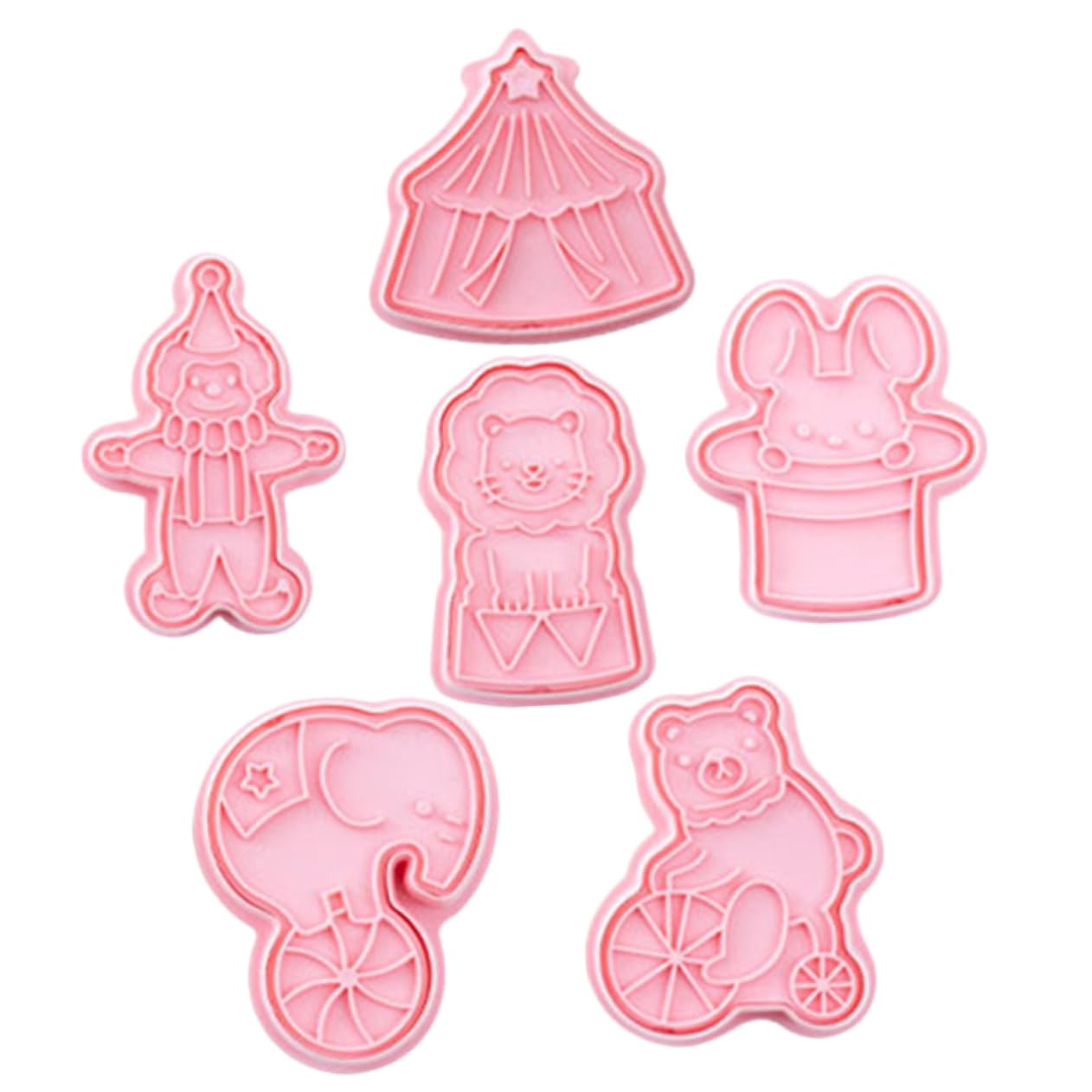 IMIKEYA 30piezas Cortadores De Galletas De Fiesta De Para Hornear Cookies Divertidas y Fondant Para Celebraciones y