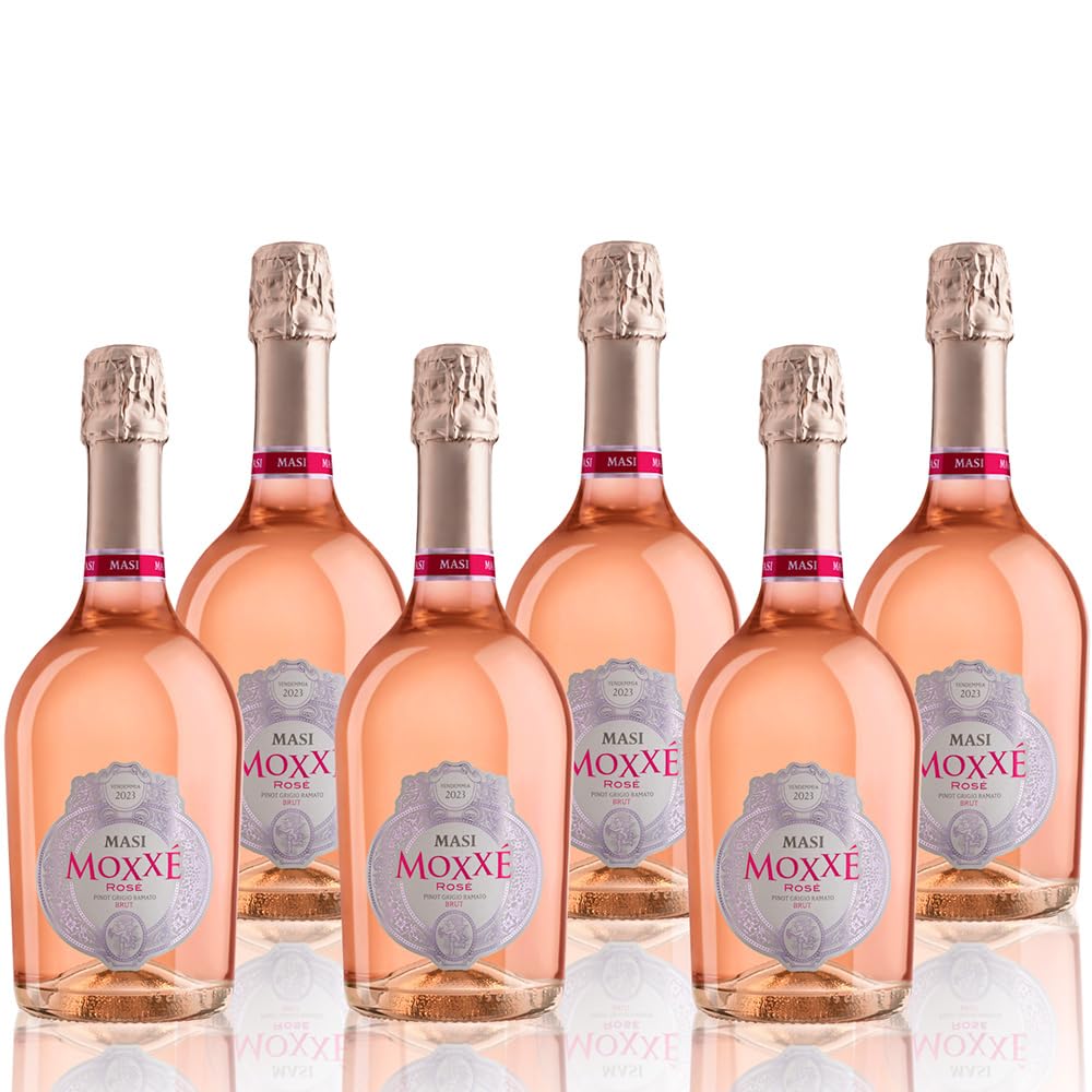 MASI "MOXXÉ ROSÉ" | Pinot Grigio Ramato Spumante Brut | 6x750 ml | Appassimento Expertise | 6 Flaschen