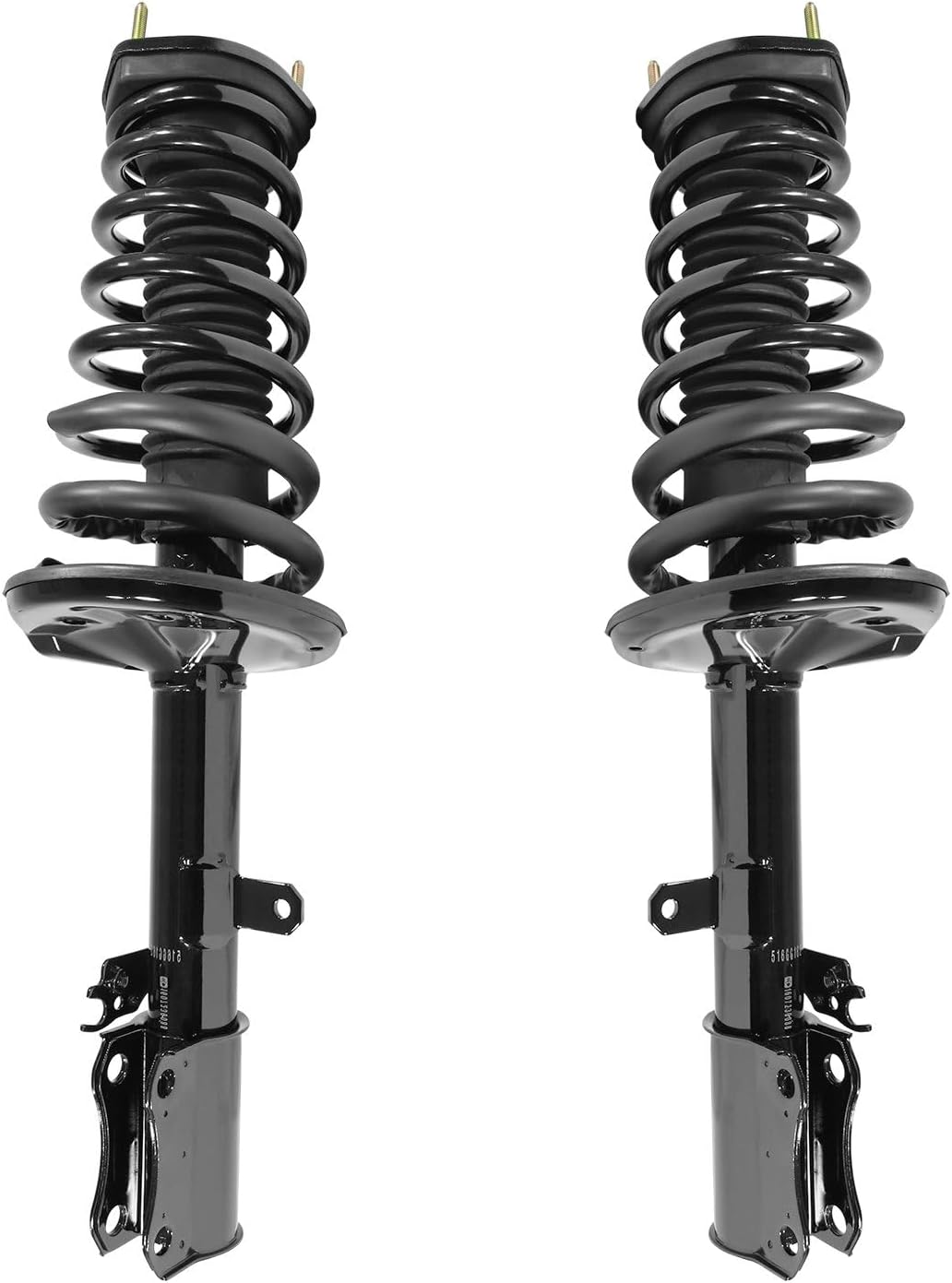 COMPLETESTRUTS Rear Quick Complete Strut Assemblies with Coil Springs Replacement for 1992-2001 Lexus ES300 - Set of 2