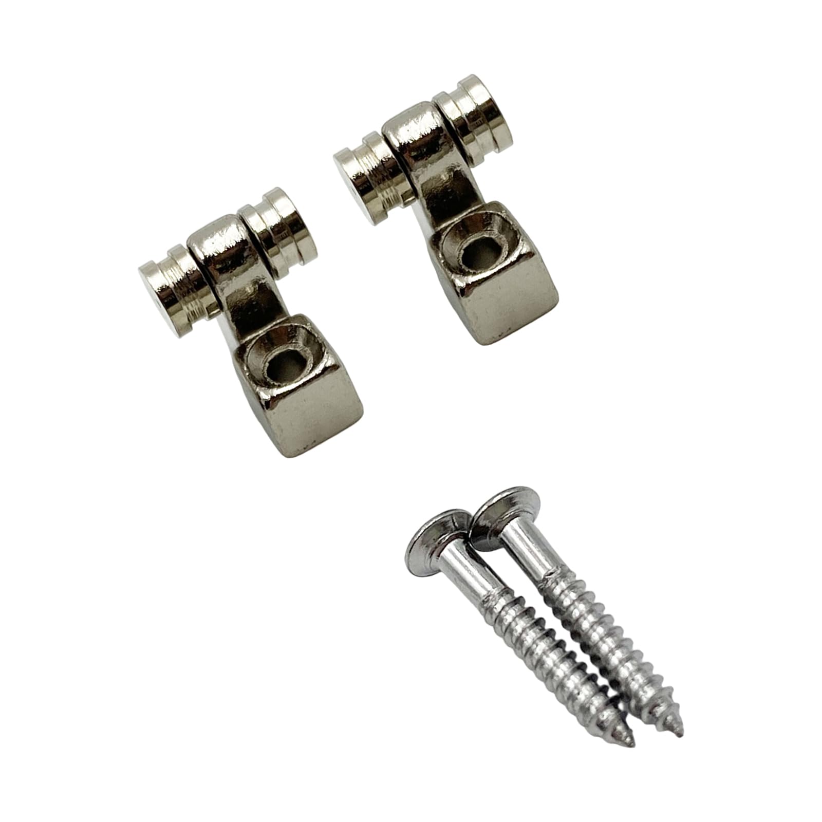 Guitar Roller String Retainers Electric Guitars Strings Retainer Tree Standard Roller String Guides With Mounting Screws Strings Trees Replacement Part For Electric Guitars
