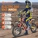 Tuttio ARC-I 36V Electric Dirt Bike for Kids 5-8, 750W Electric Motorcycle for Kids, 22MPH, Up to 25 Miles, 5-Speed Modes Mini Dirt Bike, 16