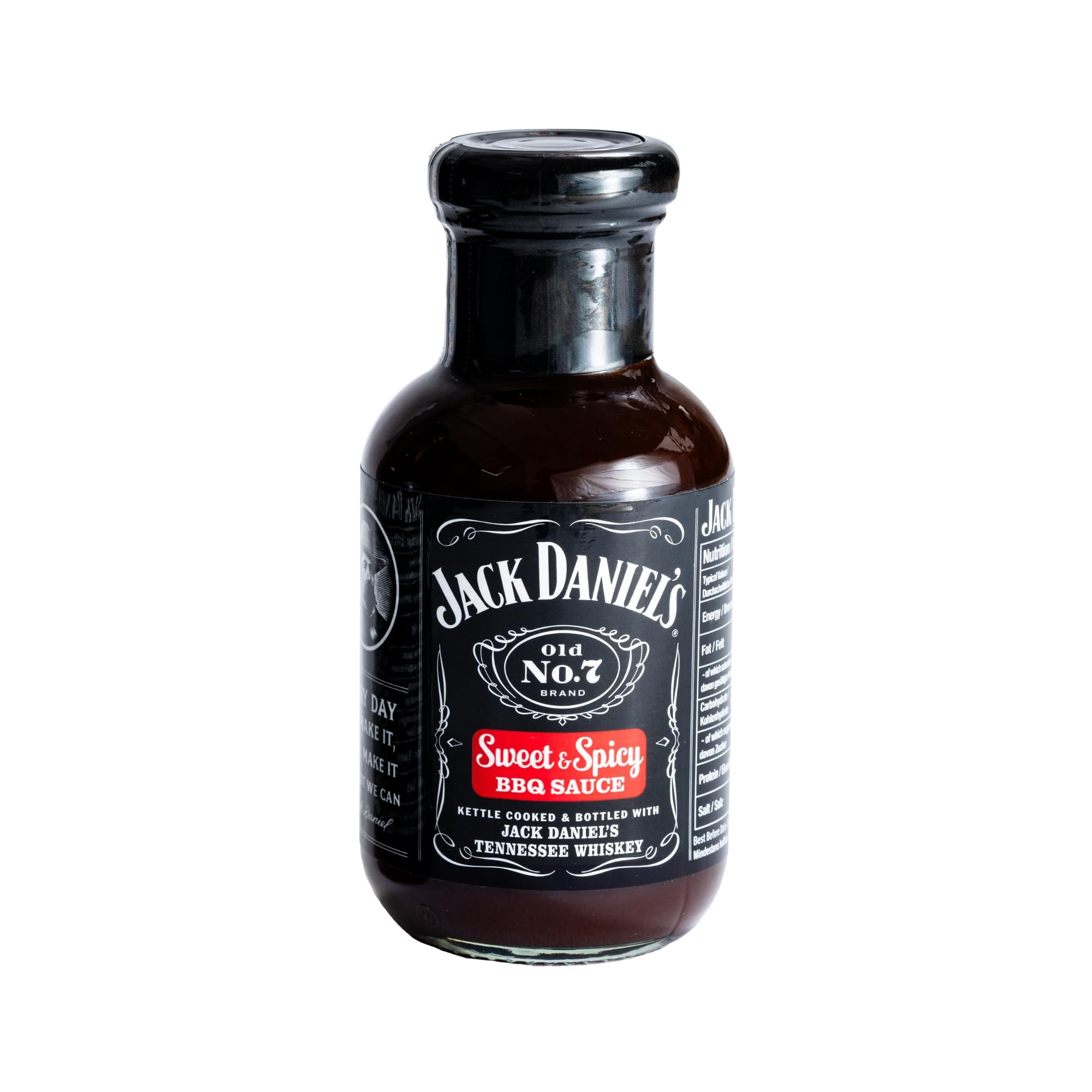 Buy Jack Daniels Sweet & Spicy BBQ Sauce, Gluten Free, Vegan, Delicious