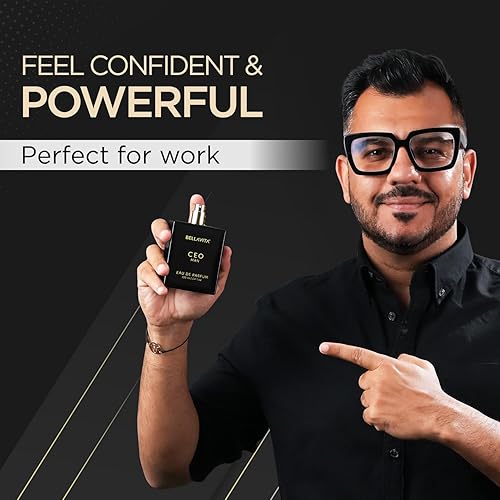 Miniatura 2 de CEO MAN Perfume para hombre (3.3 onzas líquidas), Eau de Parfum con limón, lavanda, tonka y madera de agarre, perfume de larga duración para