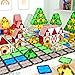 Magnetic Tiles Toddler Toys Garden Farm Animal Set, Magnetic Blocks Montessori Sensory Educational Learning Building Magnet Toys for 3 4 5 6 Year Old Boys Girls, Kids Games Party Birthday Easter Gifts