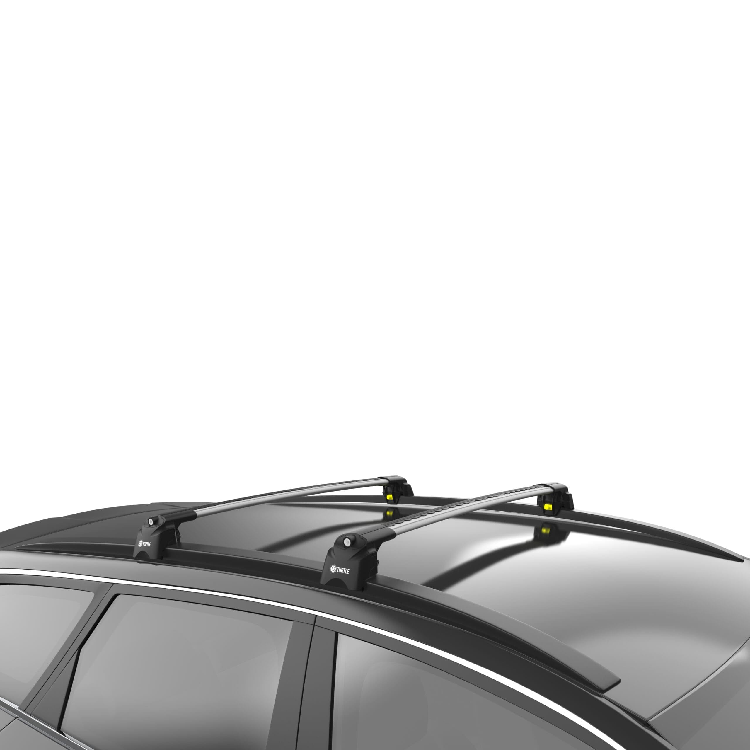 TURTLE kompatybilny z bagażnikiem dachowym Air2 Audi Q7 (4M) 20162024 | SZARY