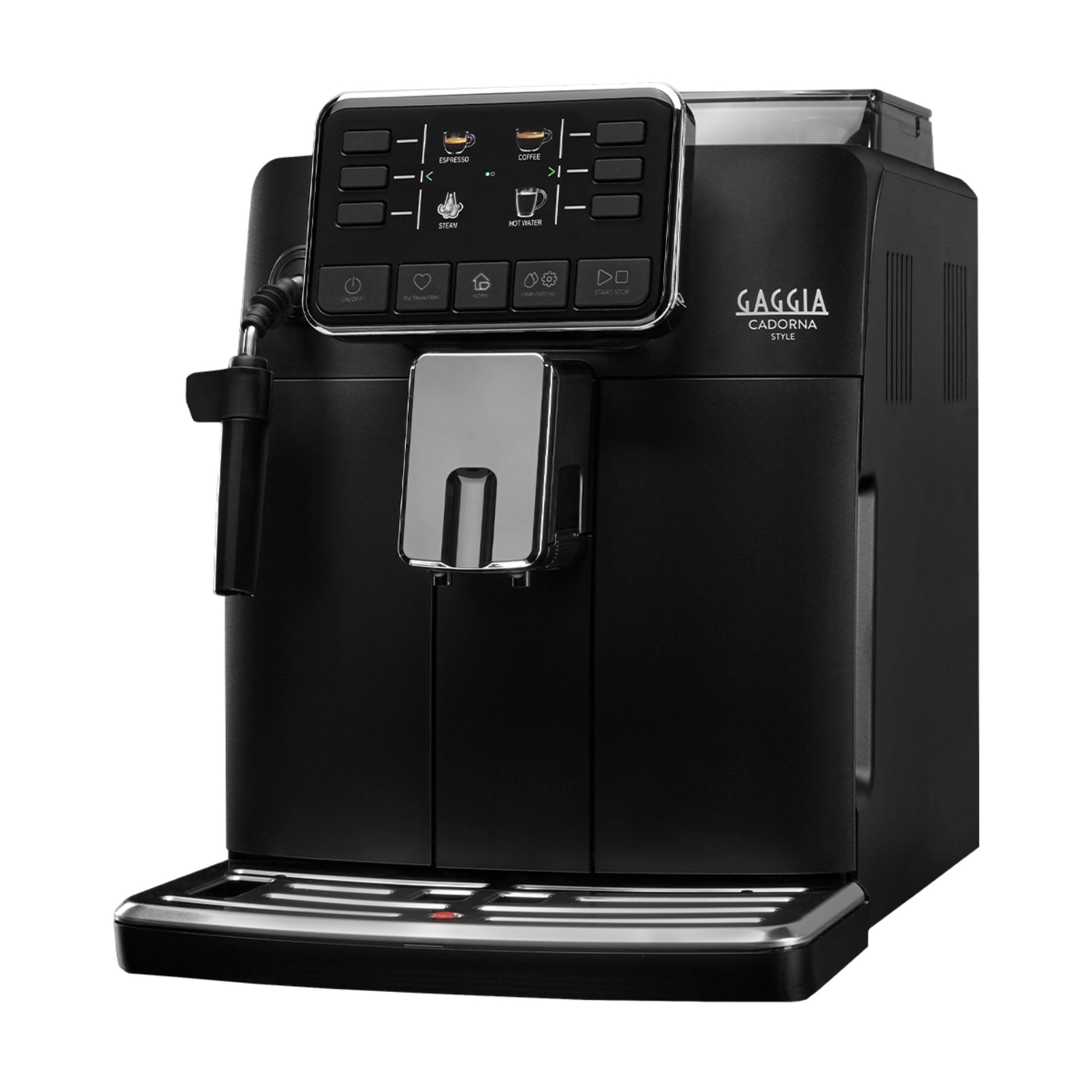 Gaggia Cadorna Style Bean to Cup Coffee Machine, Espresso and Cappuccino Maker with Classic Pannerello Steam Wand